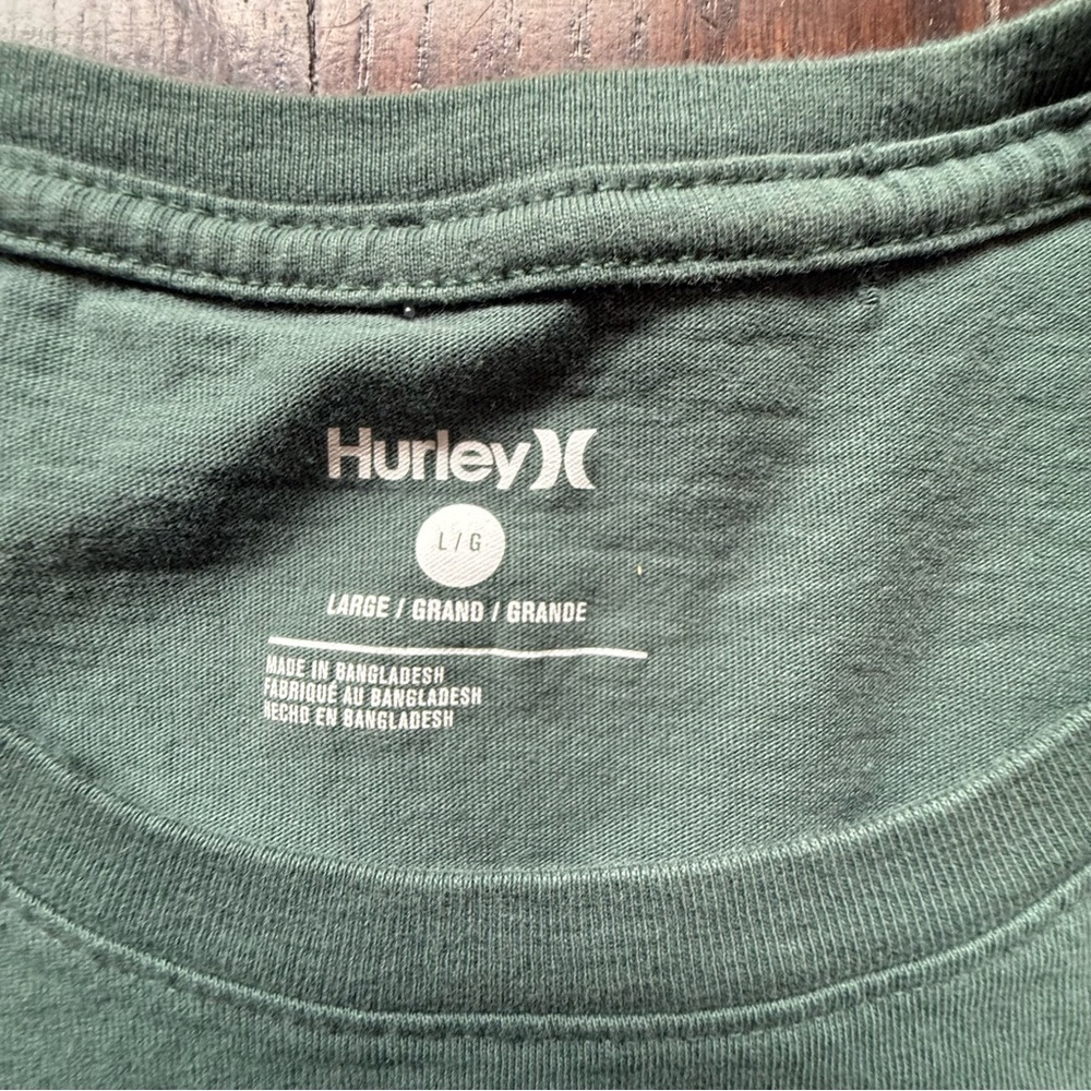 Hurley Short Sleeve Graphic Tee Shirt Size Large Skater Surf Club - Picture 3 of 7